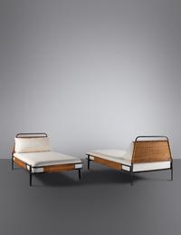 Pair of Rare Daybeds Atelier Mategot, France