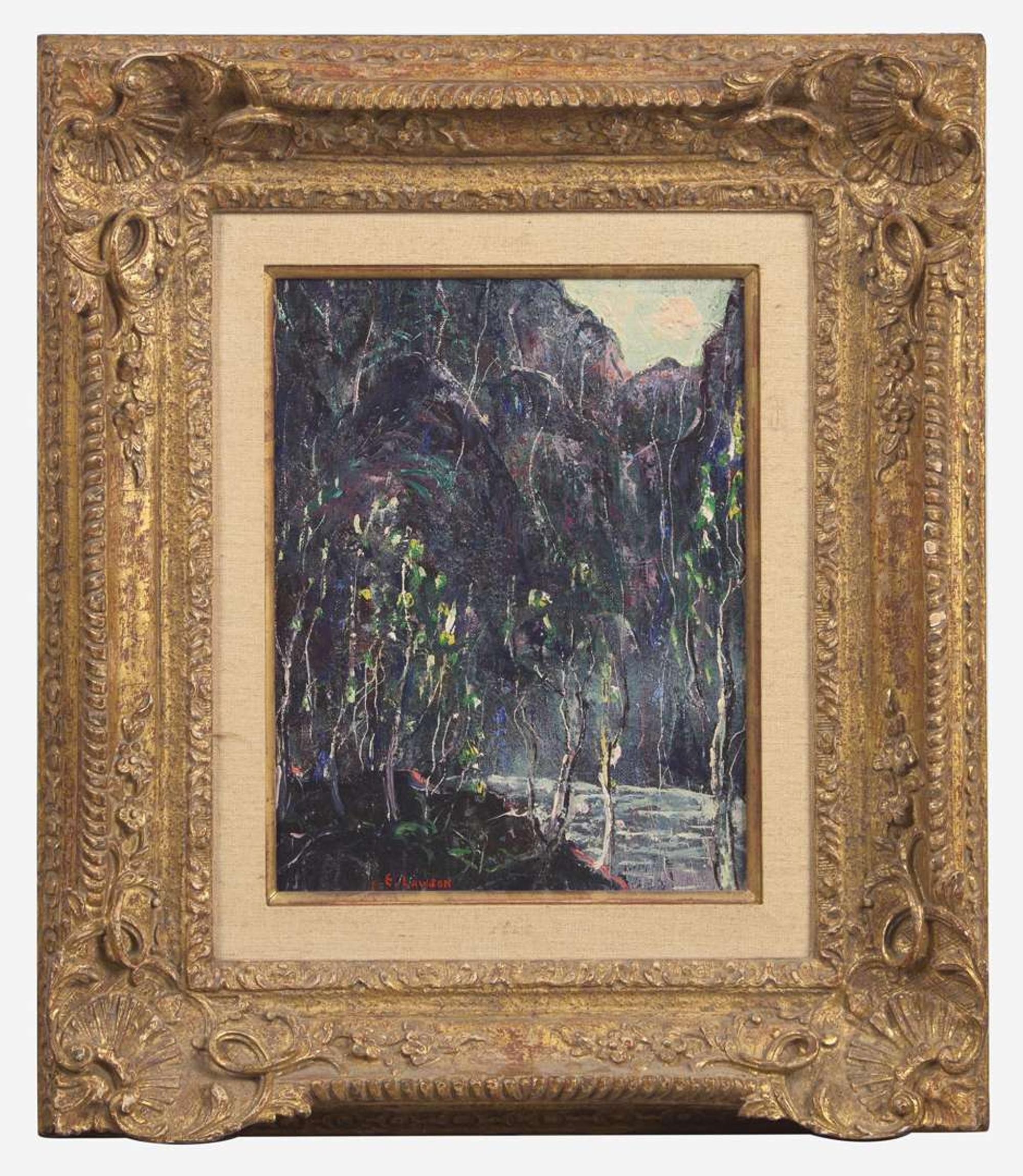 Ernest Lawson (American/Canadian, 1873-1939) - Treescape