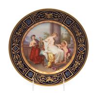 A Group of Four Vienna Porcelain Plates