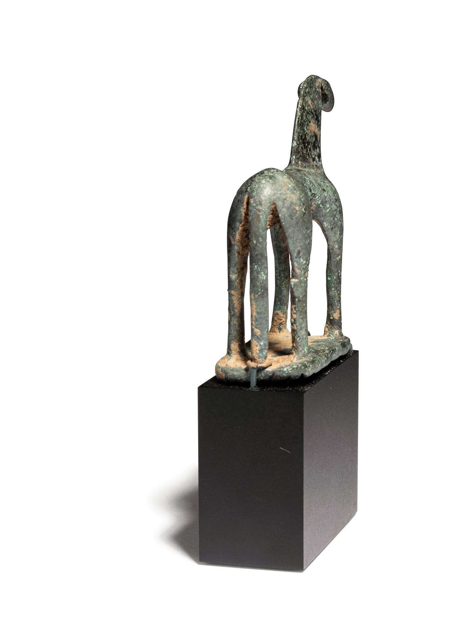 A Greek Bronze Horse