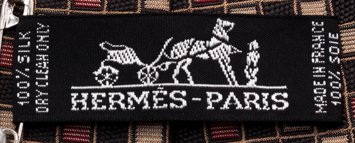 A Pair of Hermès Silk Ties,