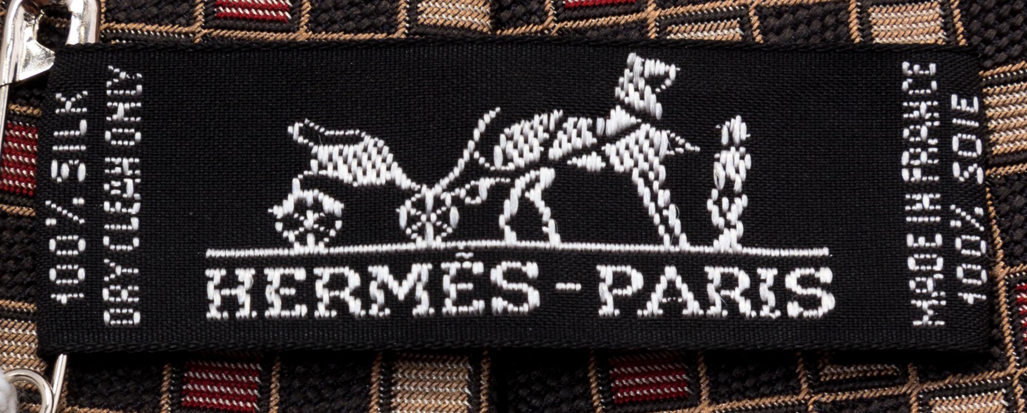 A Pair of Hermès Silk Ties,