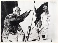 PICASSO, PABLO. Picasso and the Human Comedy. New York, (1954). With 12 lithos.