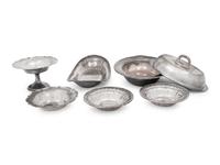 A Group of American Silver Table Articles