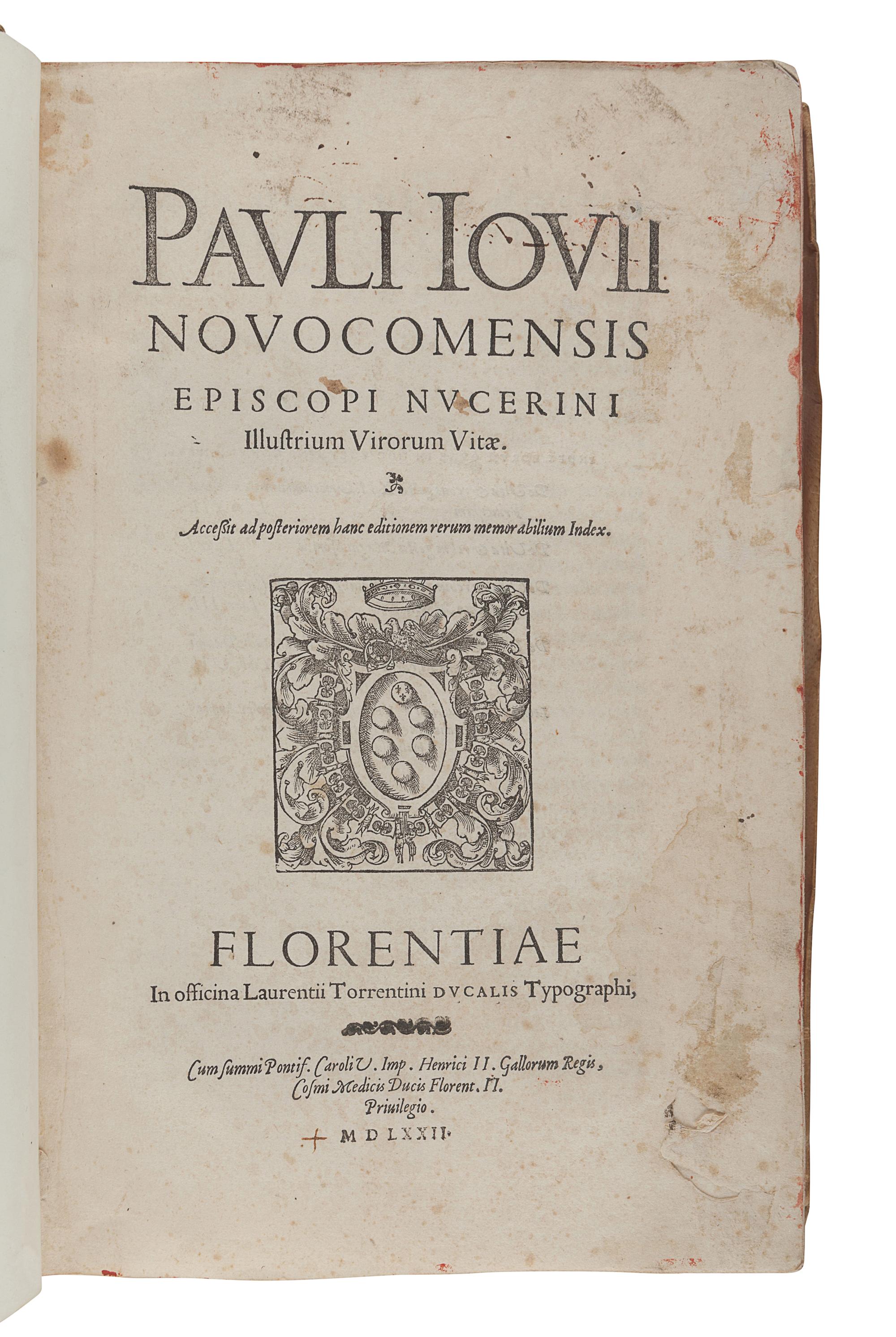 [16th CENTURY PRINTING - EUROPE]. A group of 4 works, comprising: