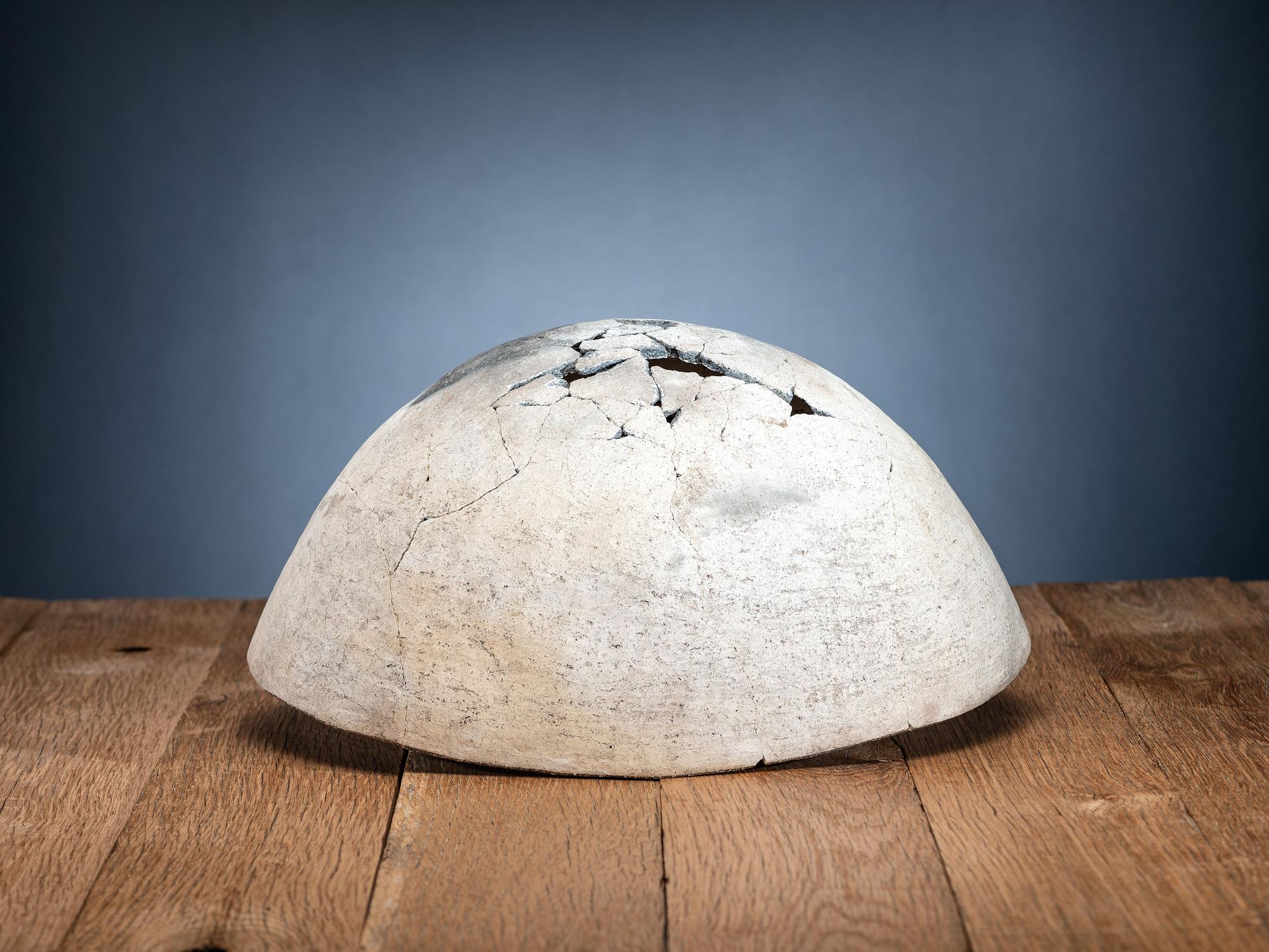 Mimbres Black-on-White Pottery Bowl