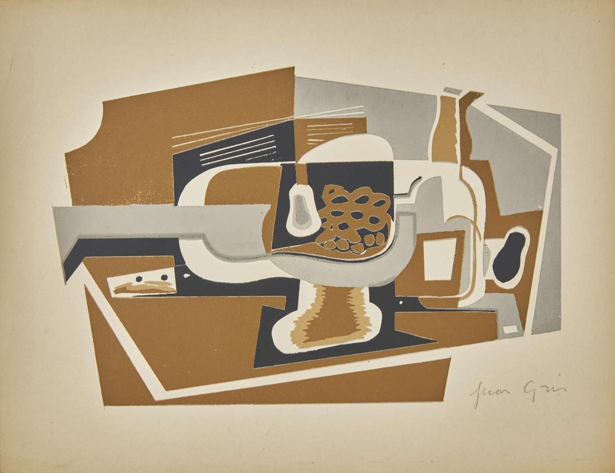 Juan Gris (Spanish, 1887-1927), Nature Morte