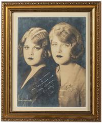 [ENTERTAINMENT]. A collection of 18 vintage photographs of members of the Ziegfeld Follies, many autographed by the sitter. — Circa 1930