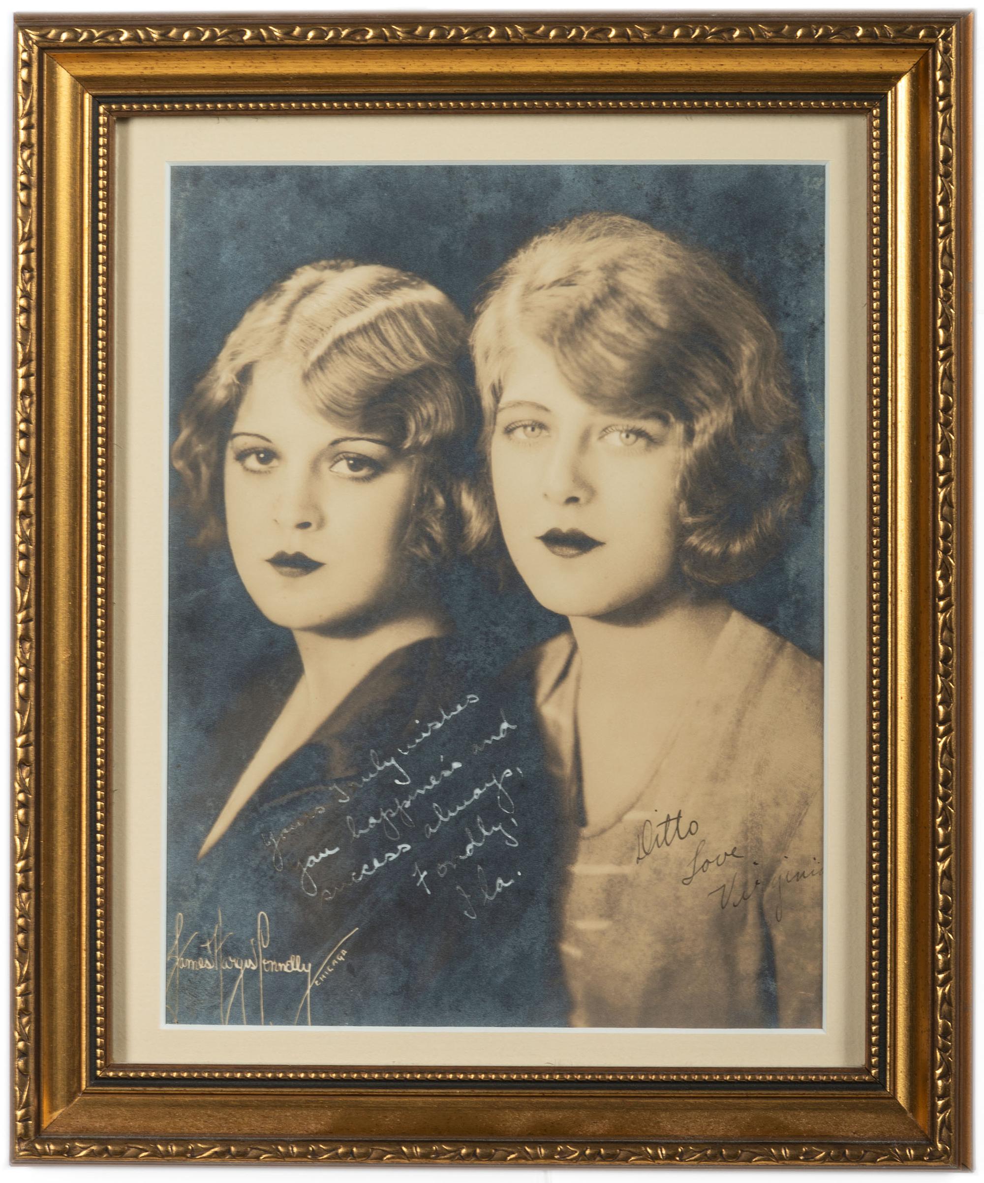 [ENTERTAINMENT]. A collection of 18 vintage photographs of members of the Ziegfeld Follies, many autographed by the sitter. — Circa 1930