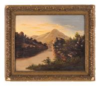 American School, 19th Century — Mountain Lake