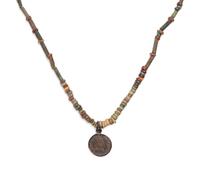 Five Egyptian Bead and Faience Necklaces
