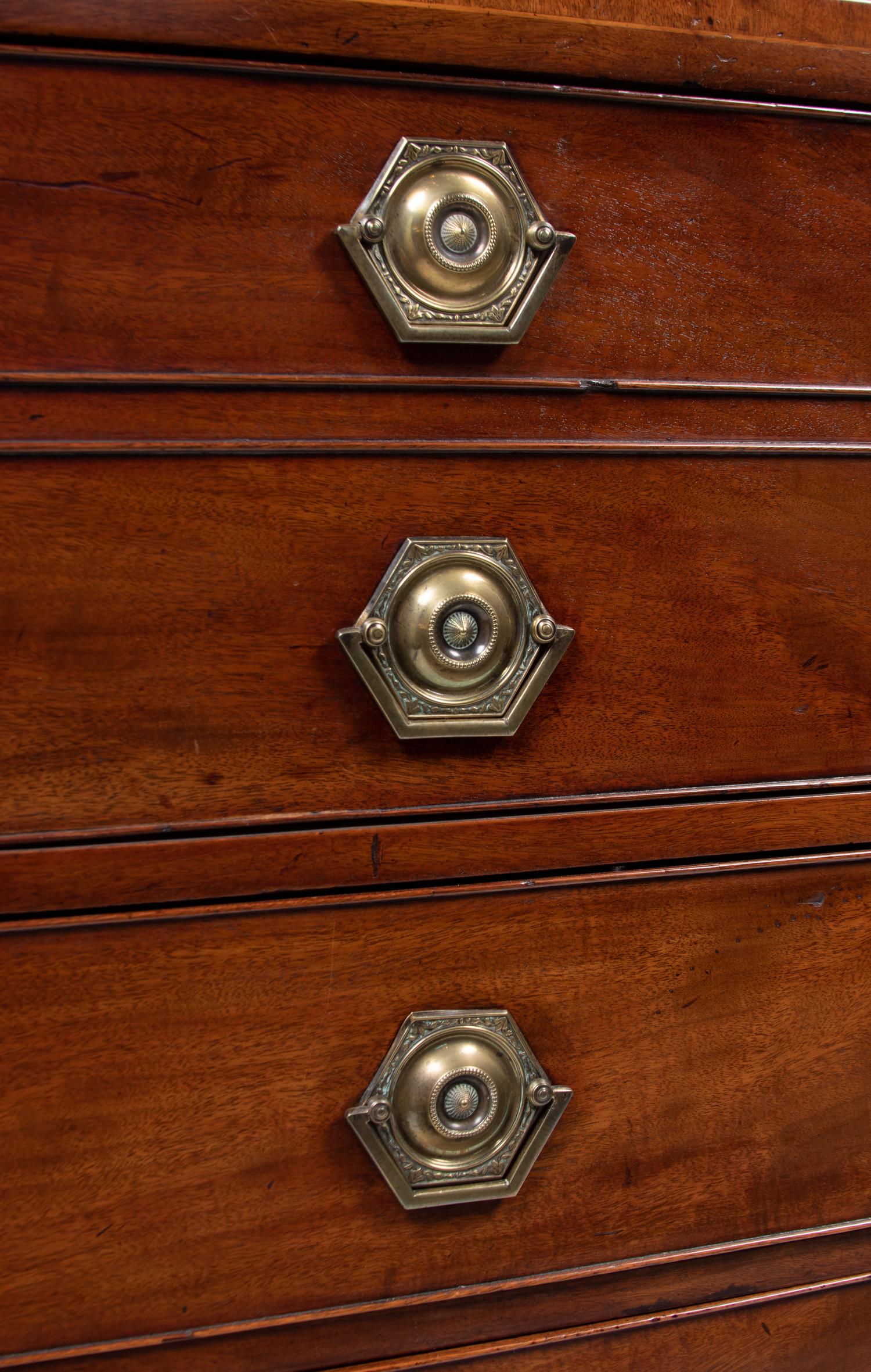 A George III Style Mahogany Secretary Bookcase