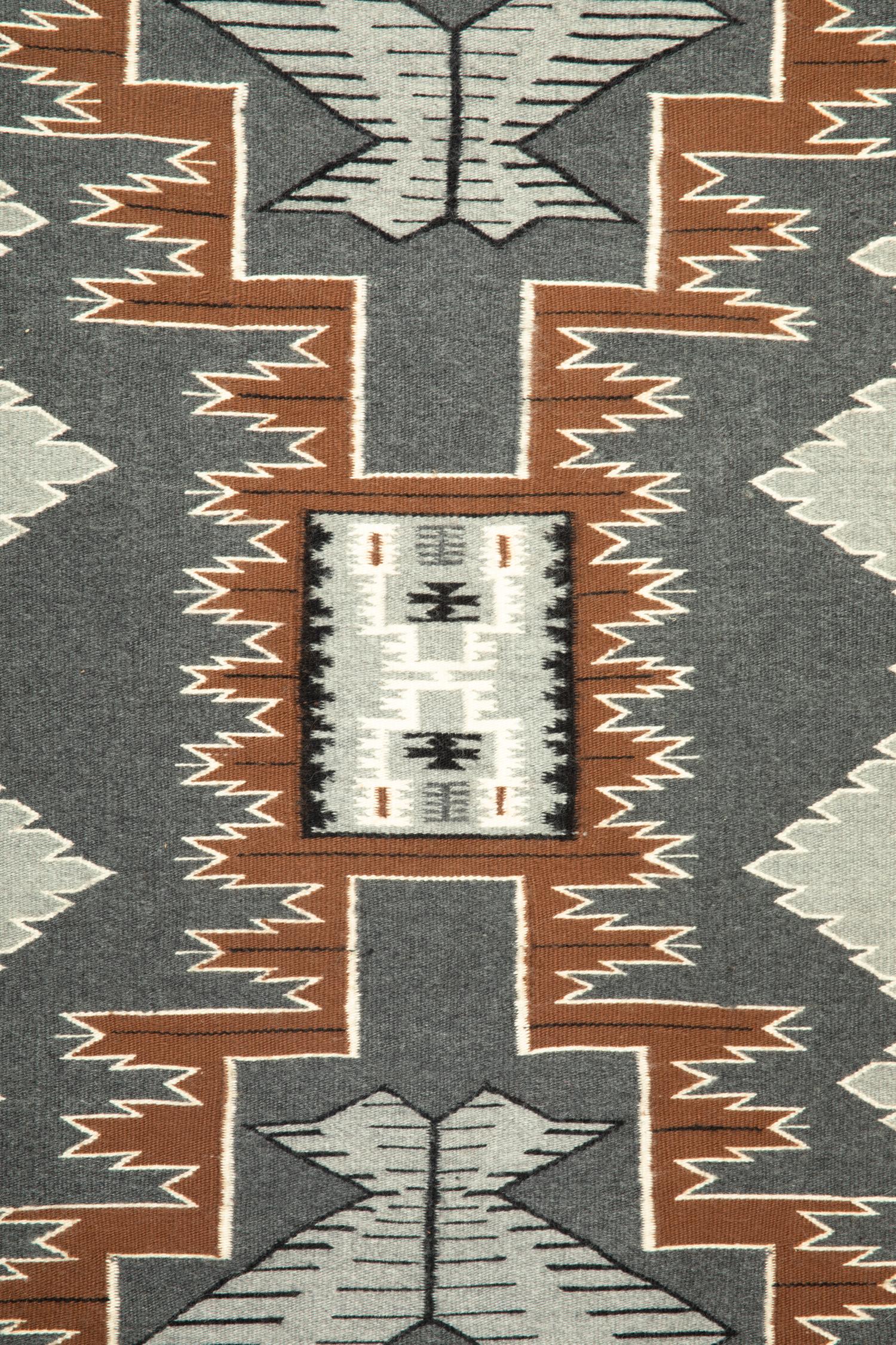 Navajo Storm Pattern Weaving / Rug
