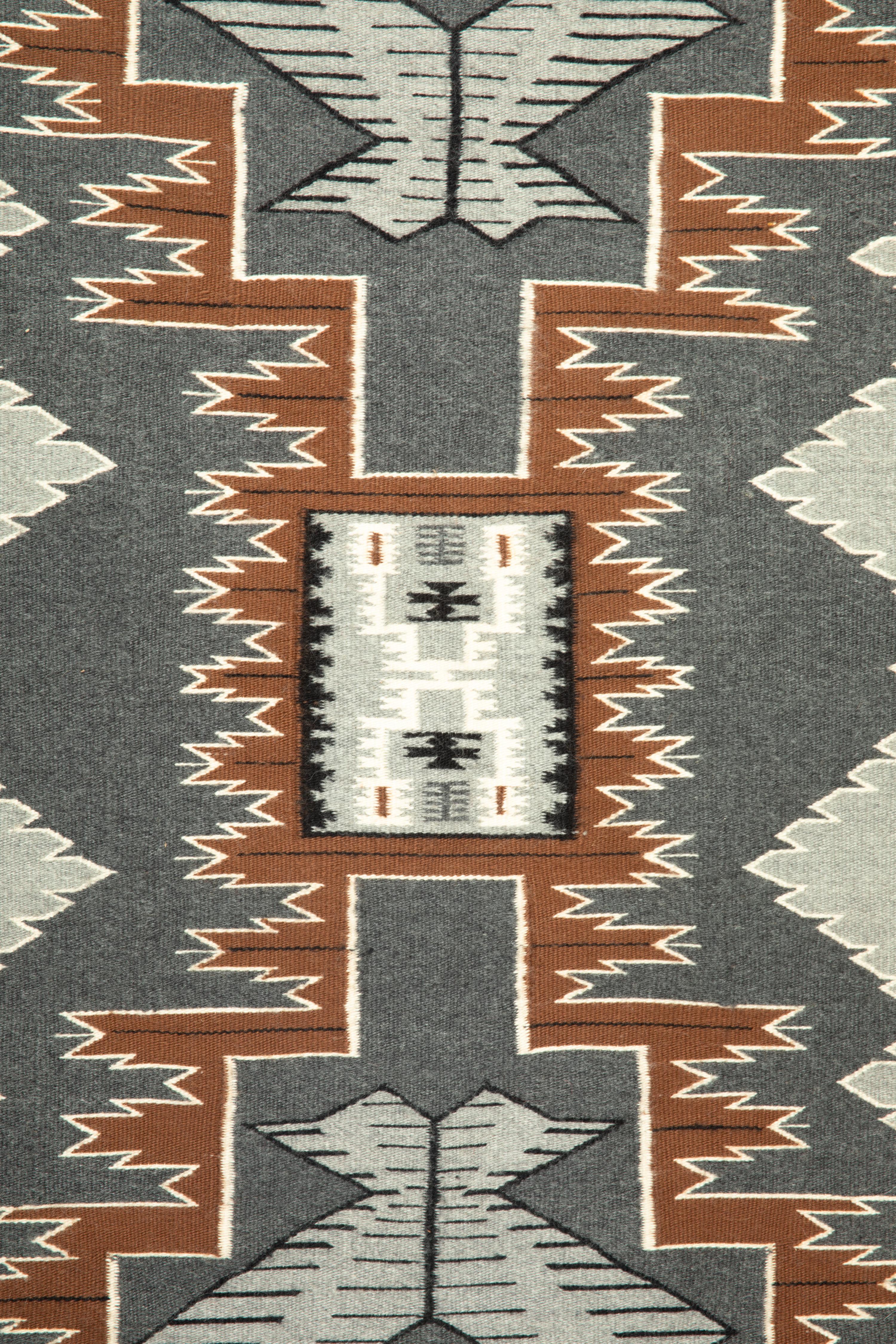 Navajo Storm Pattern Weaving / Rug