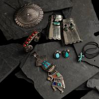 Assorted Navajo and Zuni Jewelry
