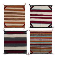 A Group of Single Saddle Blankets