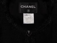 Chanel, Black Tweed Cardigan Jacket