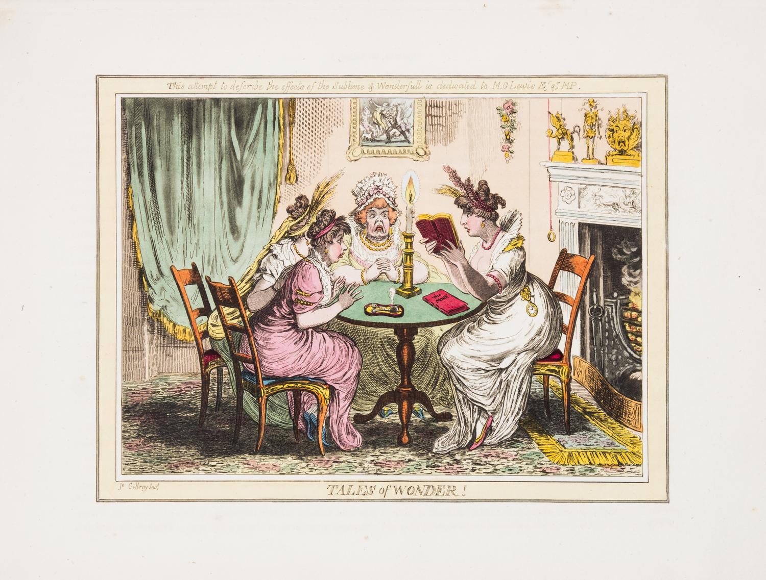 GILLRAY, JAMES. [The Caricatures of Gillray.] London, [1818] With 85 hand-colored plates.
