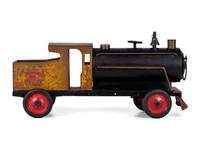 Two Keystone Pressed Steel Train Cars