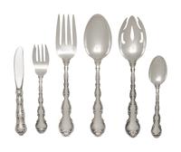An American Silver Flatware Service