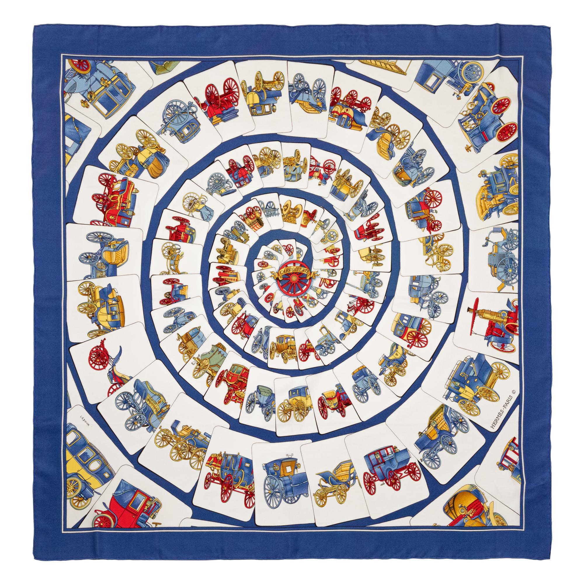 Hermès 90cm Silk Scarf