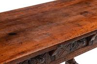 A Spanish Baroque Walnut Table