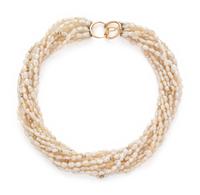 KESHI PEARL TORSADE NECKLACE