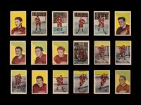 A Collection of Detroit Red Wings 1952 Parkhurst Hockey Cards (18)