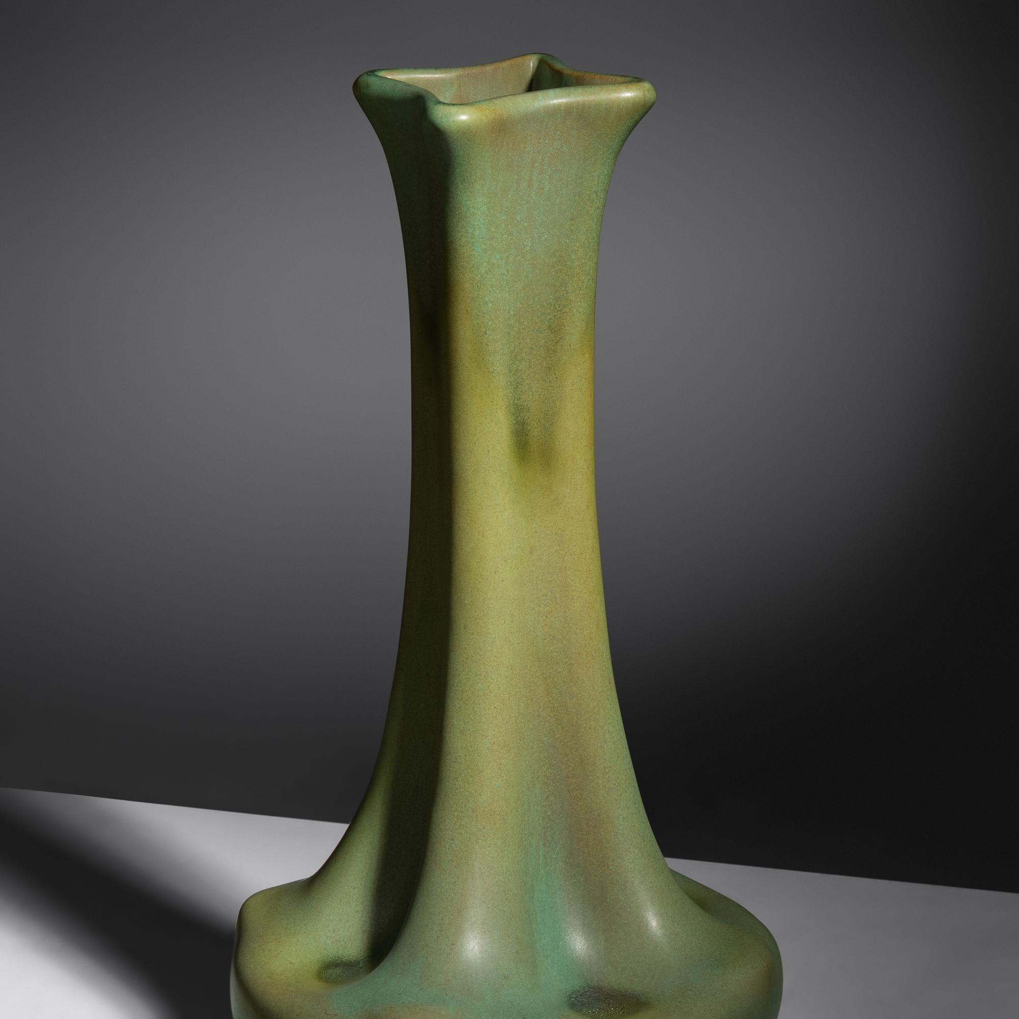 Tall Vase, model 182, c. 1910 Teco, USA