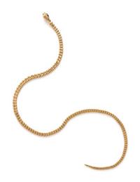 TIFFANY & CO., ELSA PERETTI, YELLOW GOLD 'SNAKE' NECKLACE