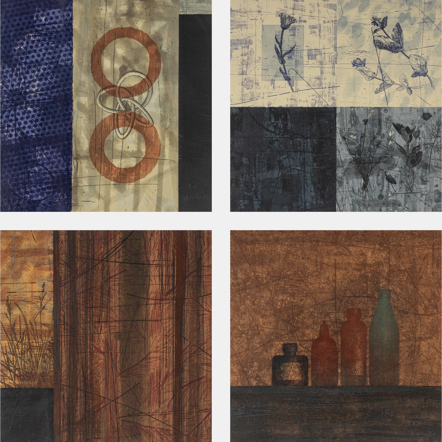 A Group of Four Works