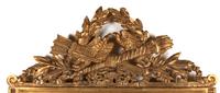 An Italian Giltwood Mirror Retailed by Kindel Furniture Co.