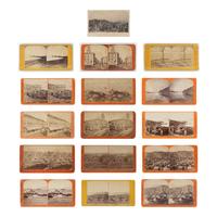 [San Francisco]. A group of 15 stereoviews.
