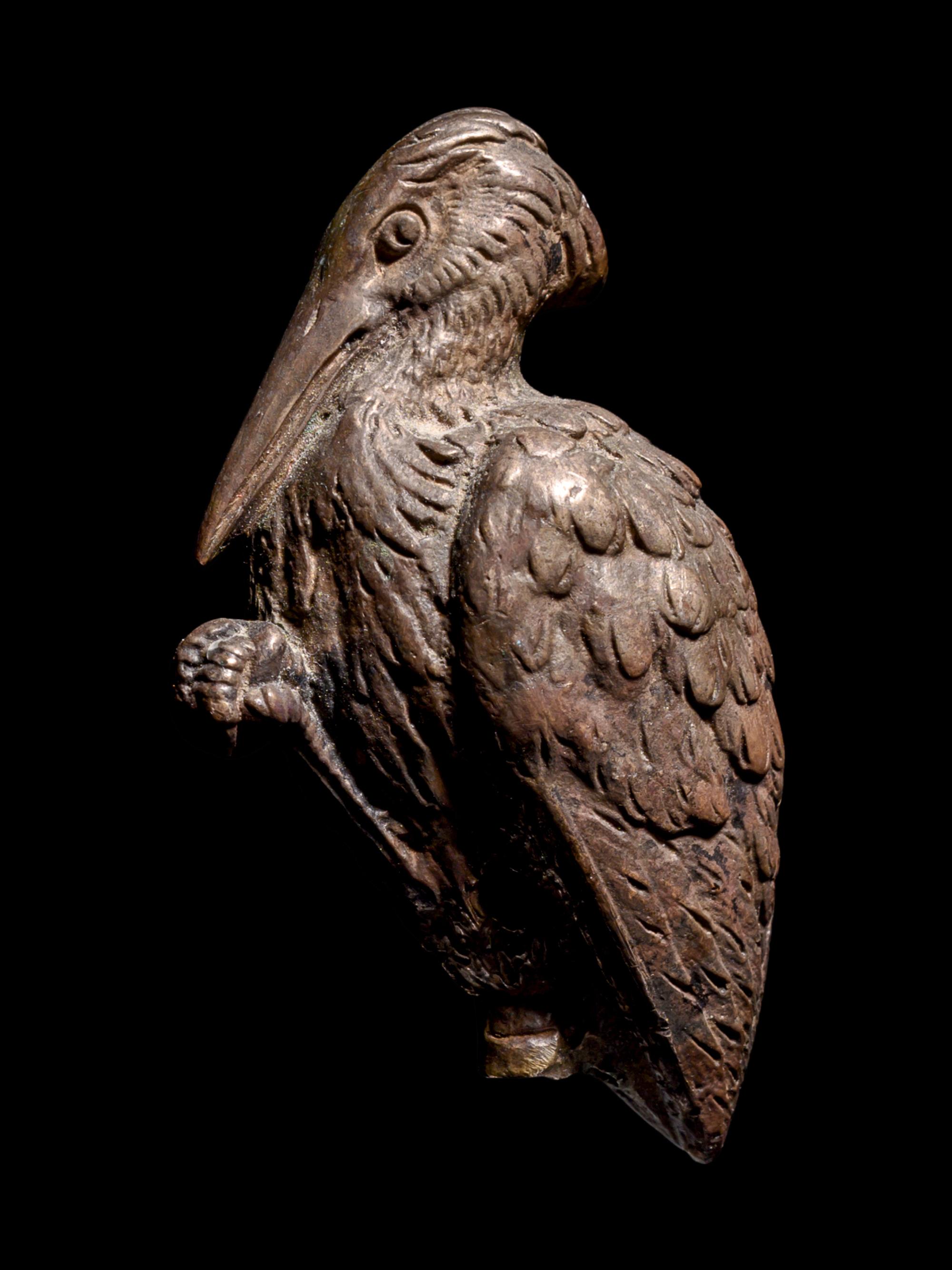 A Roman Silver Crane