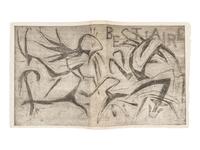 [ARTISTS BOOK]. -- [ÉLUARD, Paul (1895-1952)]. CHASTEL, Roger (1897-1981). Le Bestiaire de Paul Eluard . Paris: Maeght, [1948].