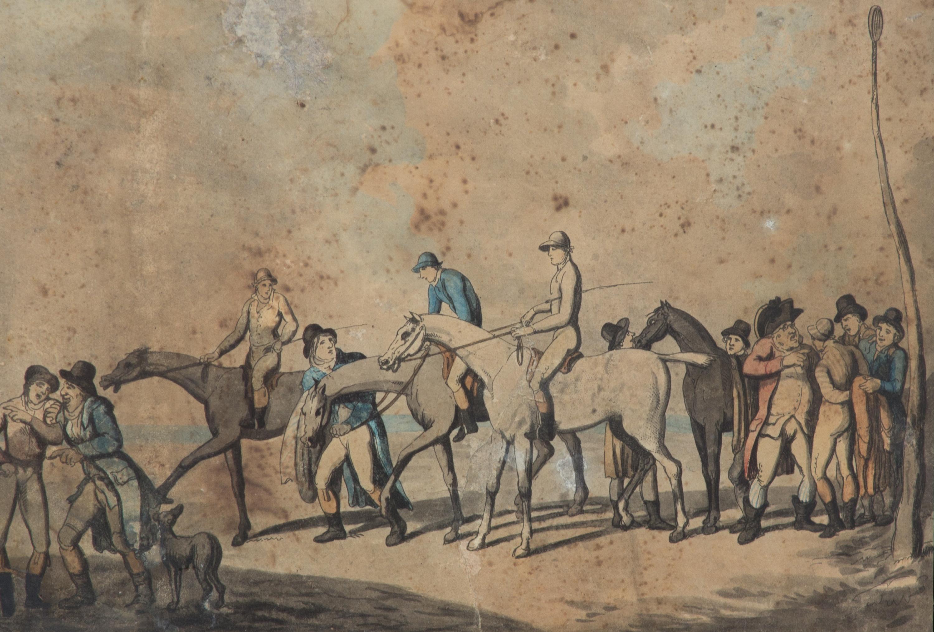 Thomas ROWLANDSON, after Image 7 1/4 x 11 inches. — RACING SERIES