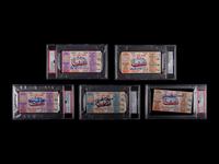 An Exceptional Collection of 29 1971 Major League Baseball All-Star Game Signed Autograph Tickets (PSA Authentic Encapsulated),