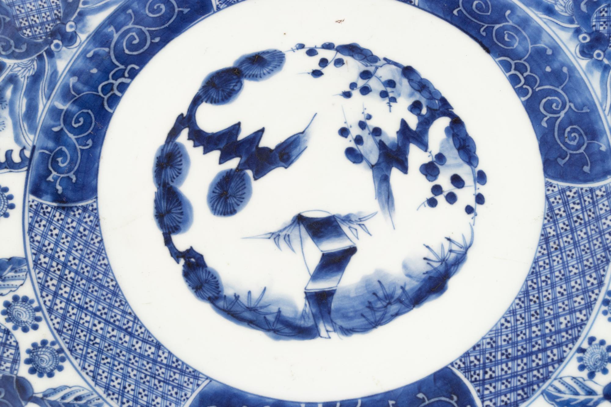 12 Japanese Blue and White Porcelain wares