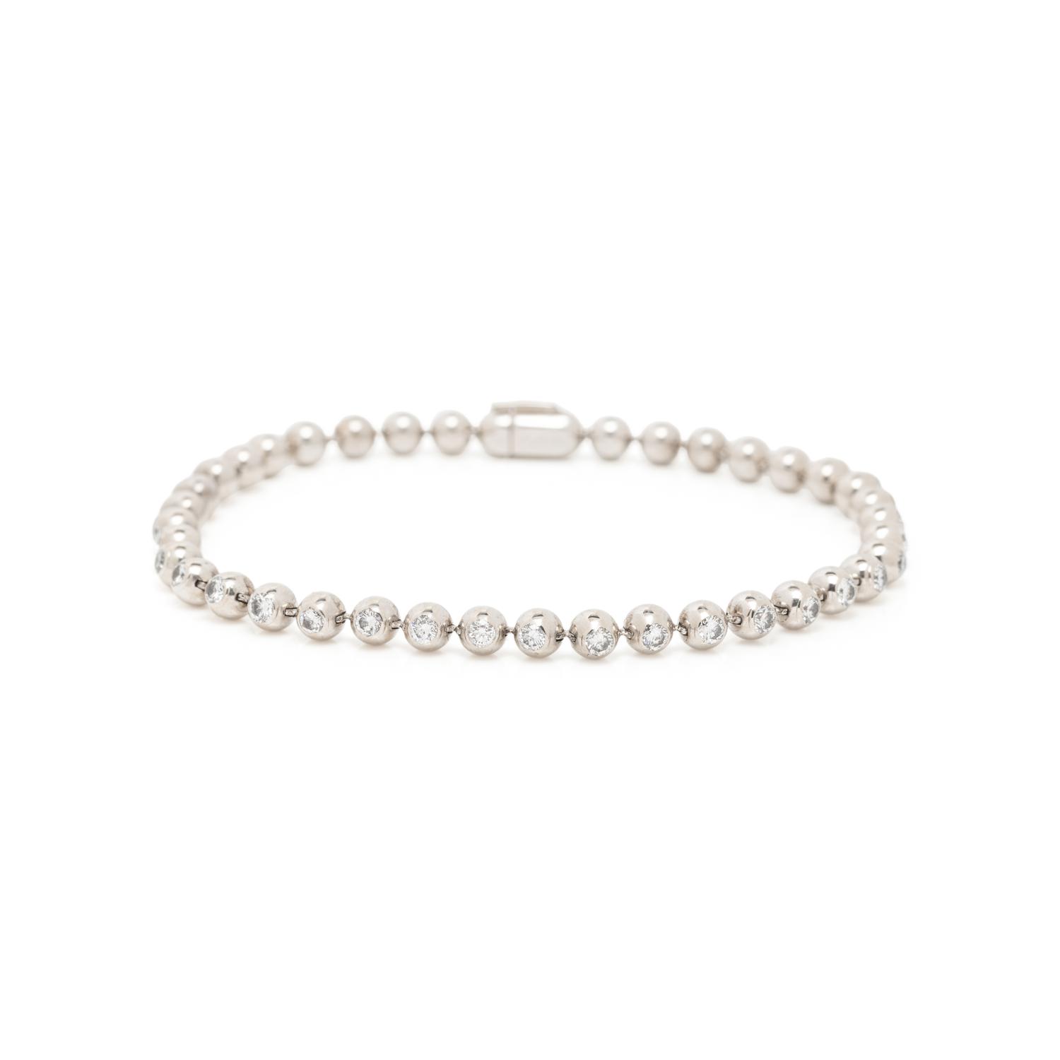 CARTIER, DIAMOND 'C de CARTIER' BRACELET