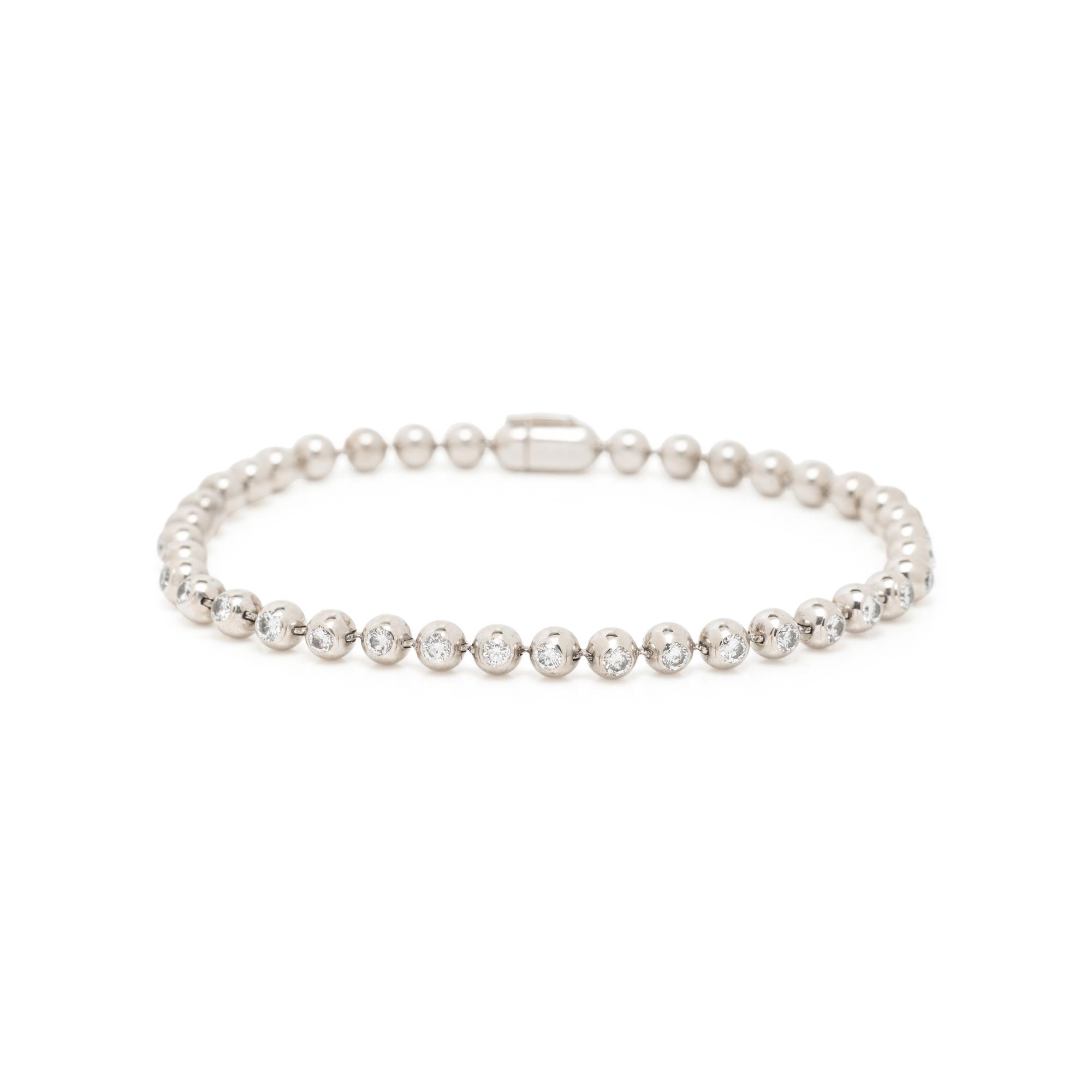 CARTIER, DIAMOND 'C de CARTIER' BRACELET