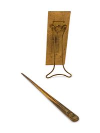 Thermometer and Letter Opener