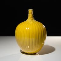 Yellow Prickly Melon Vase, 1996