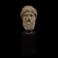 ROMAN HEAD OF ZEUS 2nd Century AD