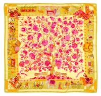 An Hermes 90cm Silk Scarf, 36"x36".