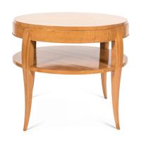 A French Art Deco Circular Sycamore Occasional Table — SECOND QUARTER 20TH CENTURY