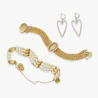A Collection of Gold and Gemstone Jewelry