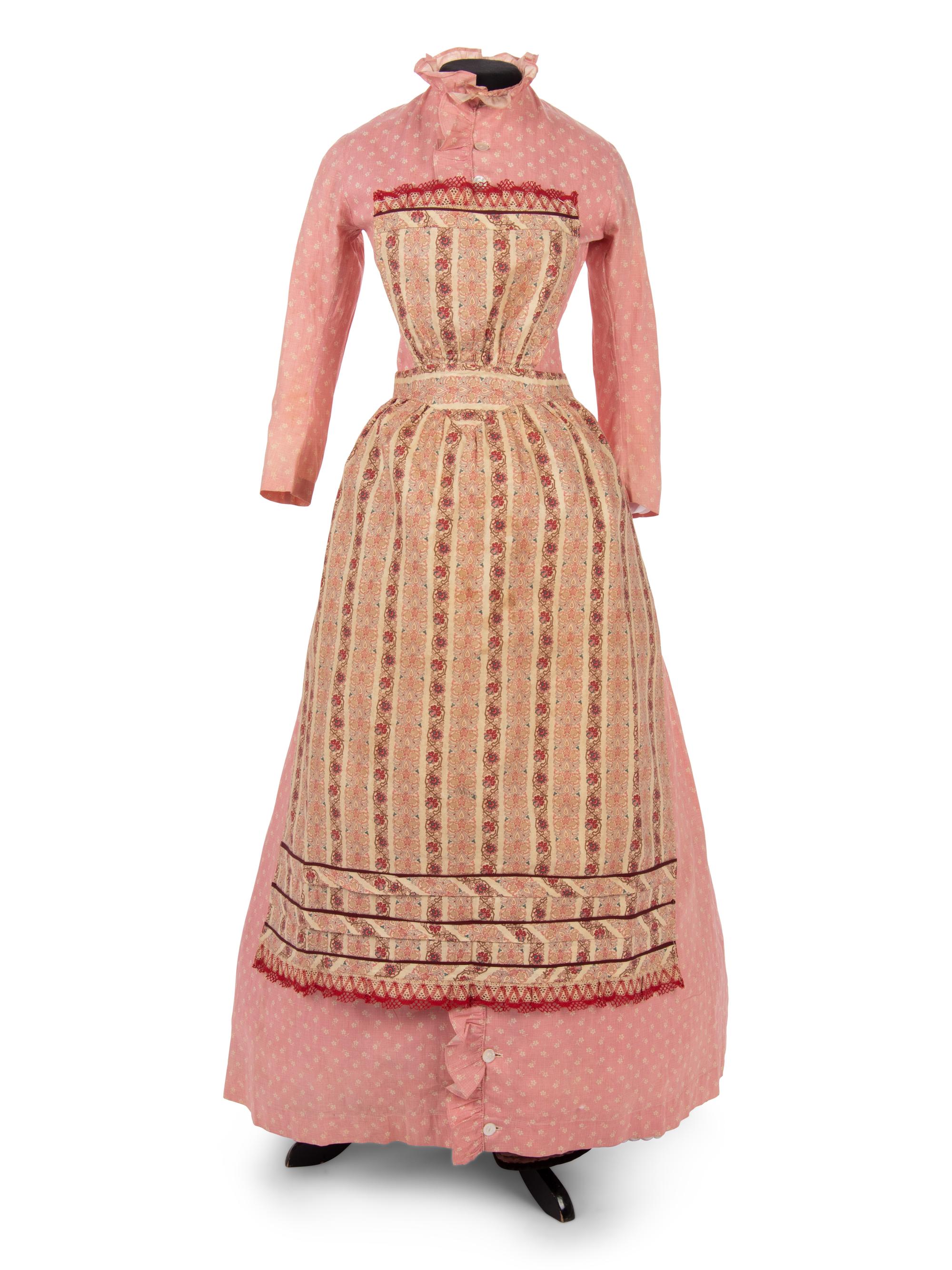 Three 19th Century Aprons, 1850-90