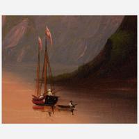 Attributed to Thomas Chambers (American, 1808–1866) Sabbath Day, Lake George