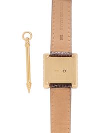 CHOPARD, 18K YELLOW GOLD 'ICE CUBE' WATCH