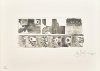 Jasper Johns (American, b. 1930) — Untitled, from Artists for Obama , 2008